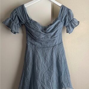 Emory Park Mini Blue Dress